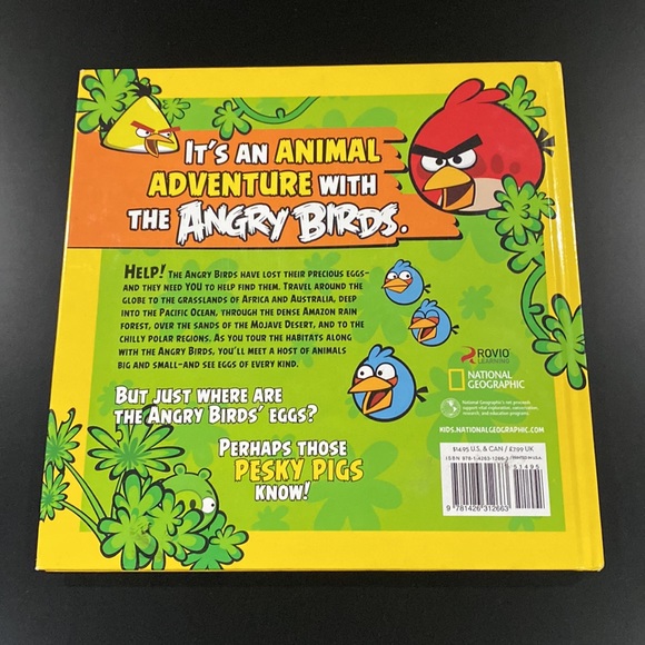 National Geographic Kids | Angry Birds Playground: Animals  - Hardcover Book - Picture 2 of 7